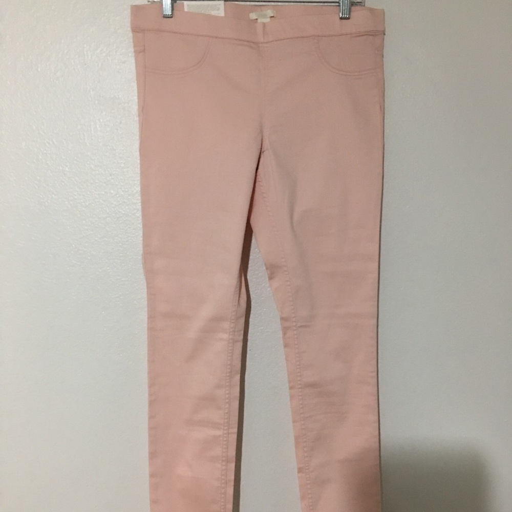 Light pink super stretchy skinny jeans